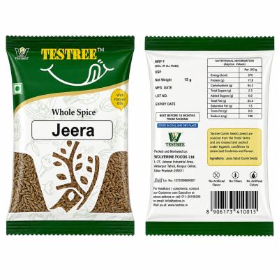 TESTREE WHOLE SPICE JEERA - 15 g